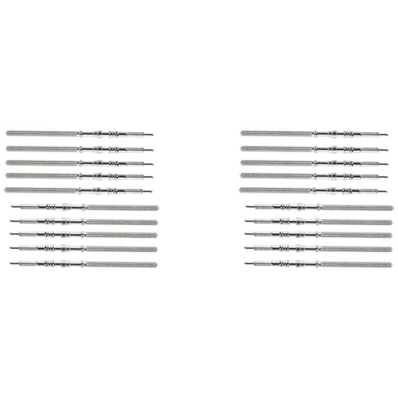 20 Stück Uhrwerk Uhr Stahl Schaft Krone Kit Uhr Der Teile NH35 NH36 NH38 NH39 Uhrwerk Uhr Schaft Teile