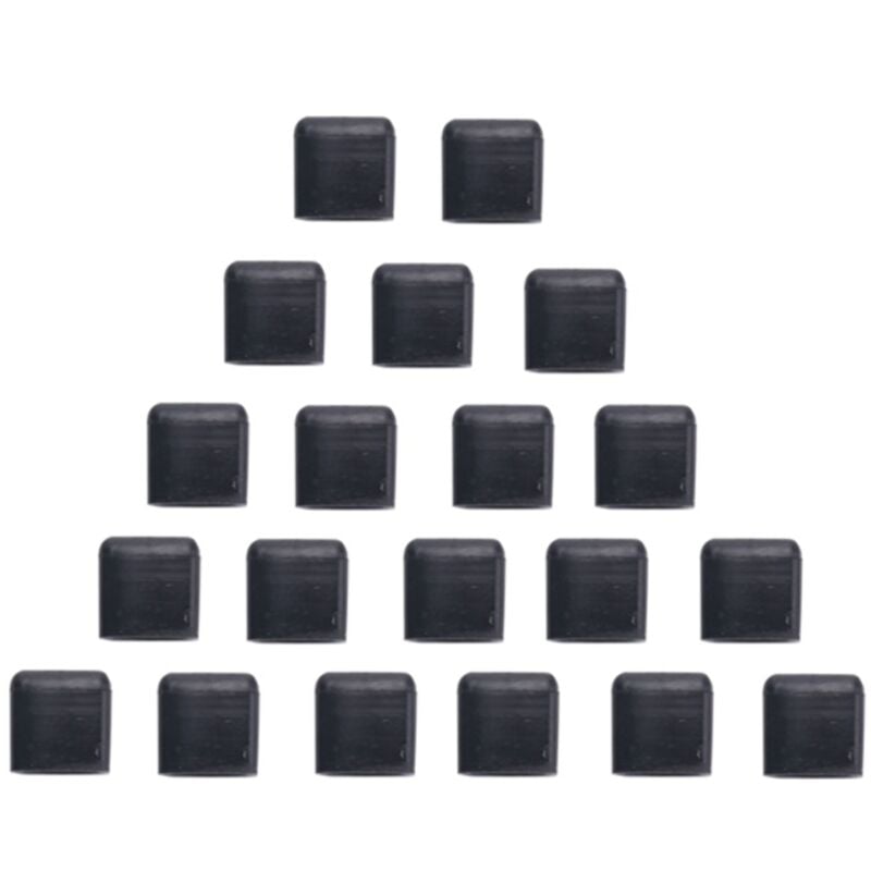 Tlily - 20 stücke Air Fryer Gummipuffer StüCke Kratzfeste SchutzhüLlen für AirFryer Grillpfanne KüChe Kochen