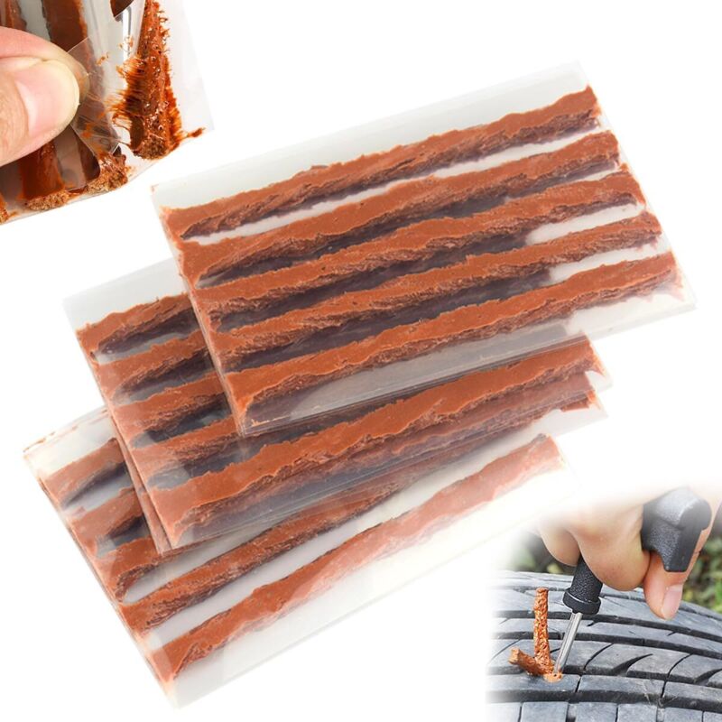 20-teilige Gummistreifen für die schnelle Reparatur von platten Reifen, Fahrradzubehör, Mechanikerwerkzeuge