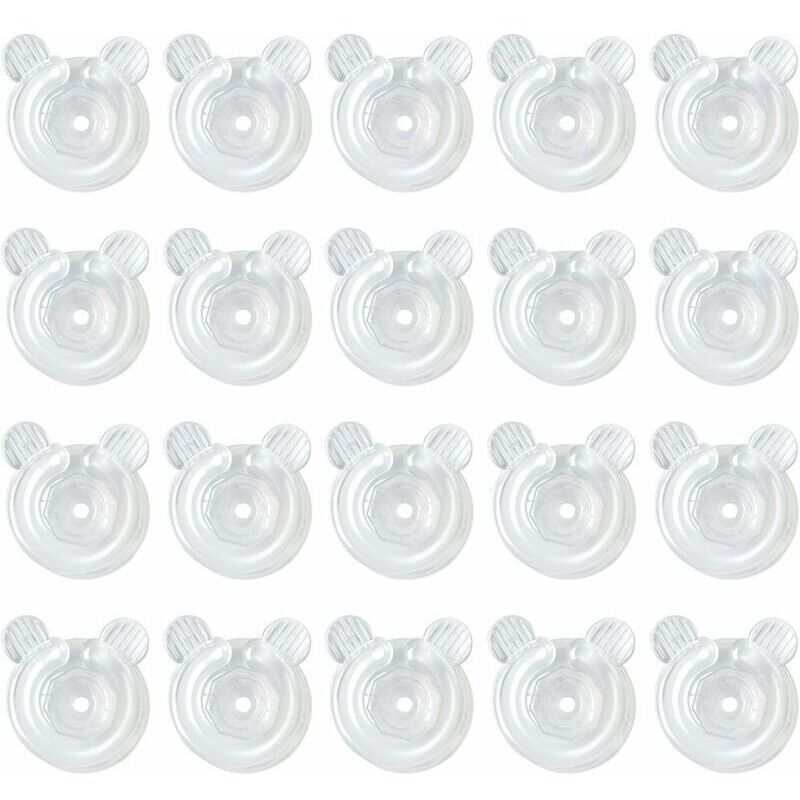 Odipie - 20 x Bettdeckenbezug-Clips, Bettdecken-Clips, um die Bettdecke an Ort und Stelle zu halten,