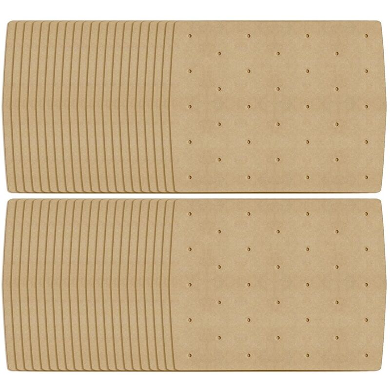 Tlily - 200 Stück Pergamentpapiereinlagen für die Luftfritteuse
