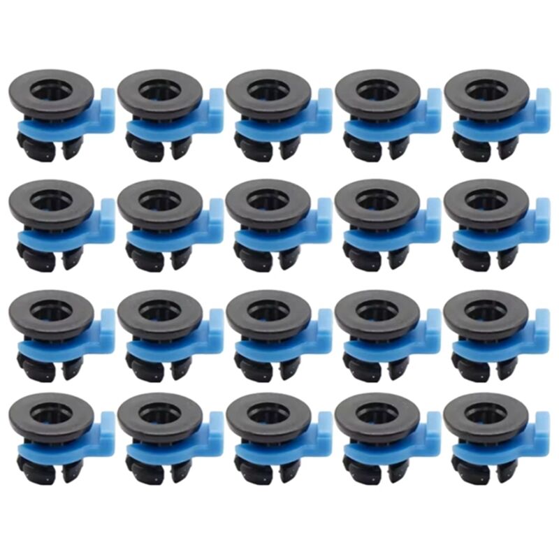 20pcs Bowden Tube Kupplung Clip Bowden Collet und Clip Set 3D -Druckerzubehör 1.75 mm Filamentdruckerteile