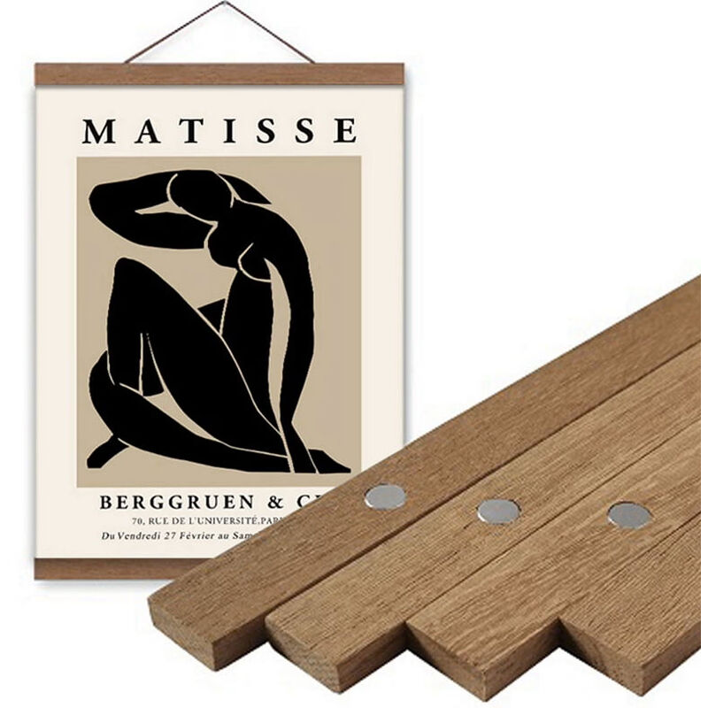 21 cm Magnetischer Posterrahmen, Poster leicht austauschbar, Wanddekoration fürs Wohnzimmer, Werbeplakat (Poster nicht enthalten)