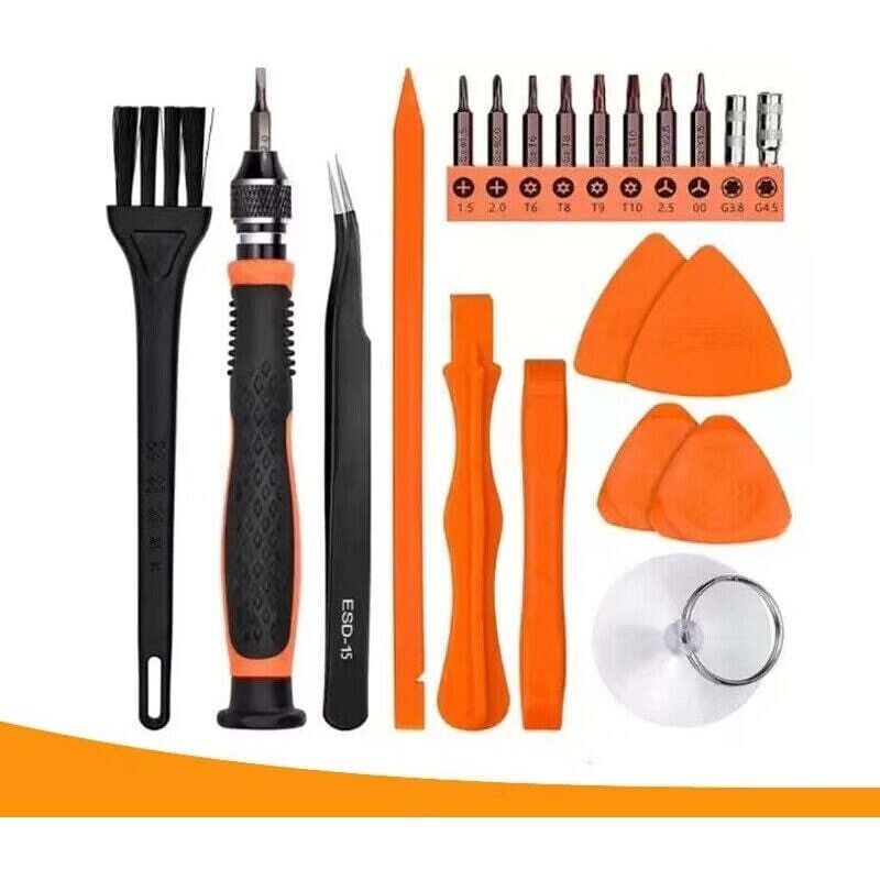 21-teiliges Präzisions-Schraubendreher-Set, Reparatur für Türklingel, Laptop, Switch, PS4, Xbox, MacBook, iPhone, Uhr, Brille usw. DEBUNS
