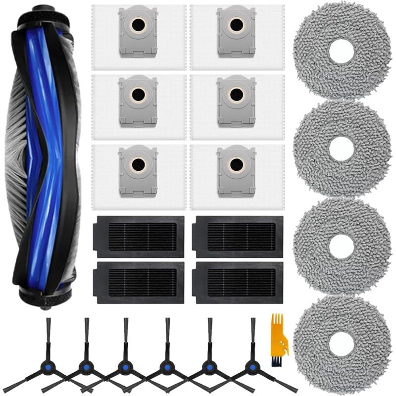 21-teiliges Zubehör-Set für Ecovacs Deebot T50 Pro Omni Gen2, T50 Omni, T50 Omni Gen2, T50 Pro Omni – Ersatzteile & Zubehör