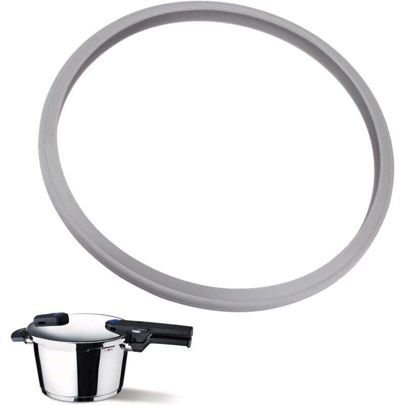 22-cm-Dichtung für Fissler WMF Schnellkochtopf, Ersatzdichtung für 6,5-Liter-Fissler-Schnellkochtopf, Silikondichtung für Schnellkochtöpfe,