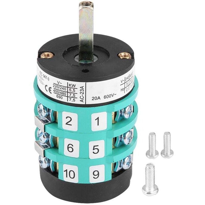 220 v / 380 v Zugwechsler-Maschinenmotor-Rückwärtsschalter Plattenspieler-Fußschalter(20A(A))