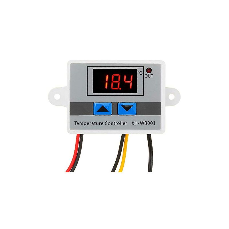 Jusch - 220 v digitaler Thermostat, Temperaturregler, Kühl- und Heizsteuerung