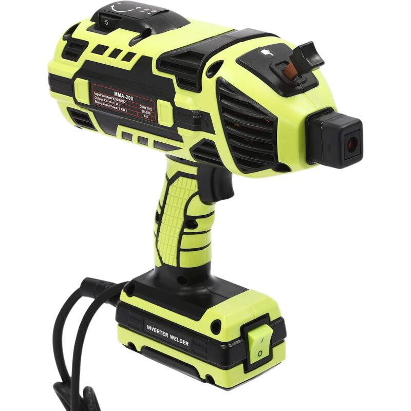 220V Hand Schweißgerät mit igbt Wechselrichter, 6 Variable Stromanpassung, Tragbare Schweißgerät für Kohlenstoffstahl, Gusseisen, legierten Stahl