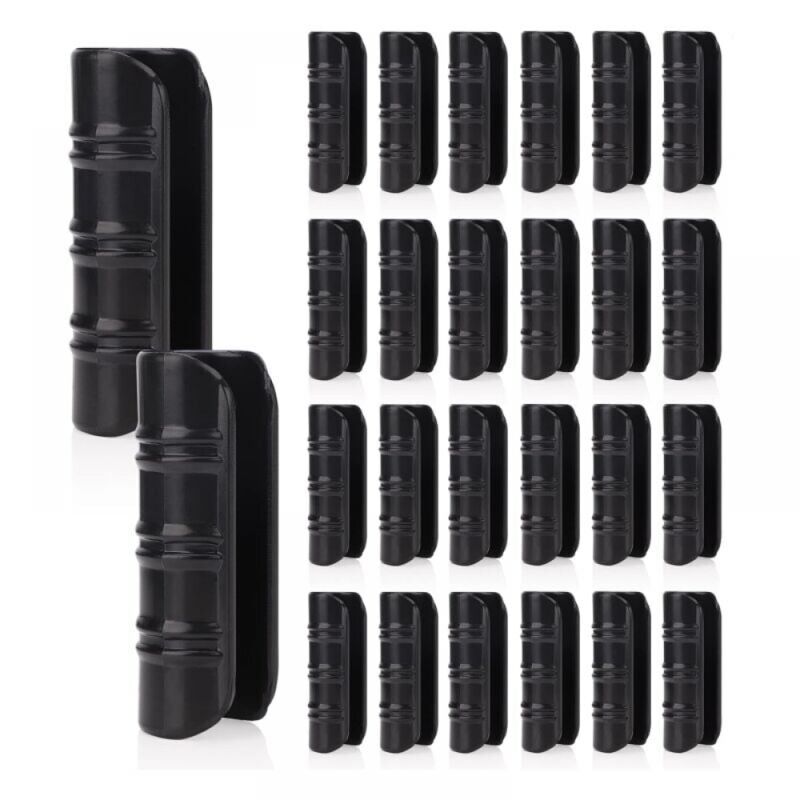 24 Stück Gartengebäude-Rohrklammer, Kunststoffklammern für Gewächshaus-Folienklammer, Rohrklemmverbinder-Set, für Gewächshaus-Banner-Rahmenschuppen,