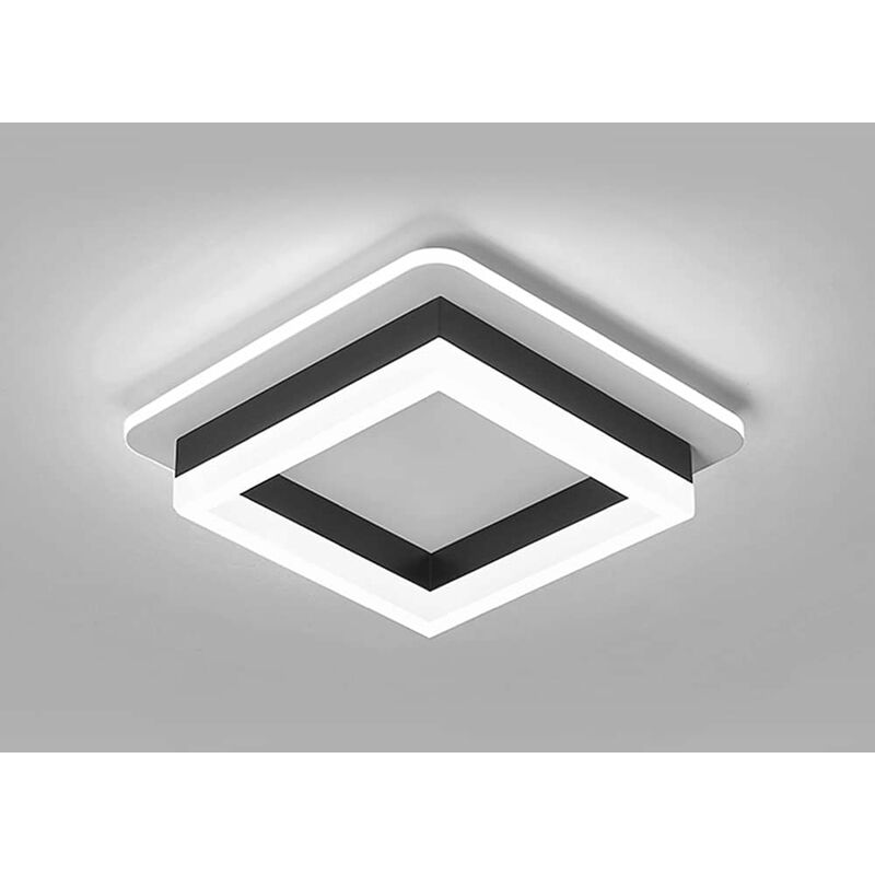 Comely - 24W LED-Deckenleuchte, Acryl-Deckenleuchte, moderne LED-Deckenleuchte für Wohnzimmer, Schlafzimmer, Küche, Flur 6000K (kaltes weißes Licht)