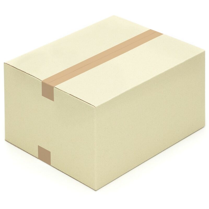 Kk Verpackungen - 25 Graskartons 450 x 350 x 250 mm Grapapier Kartons Versandkartons aus Graspapier