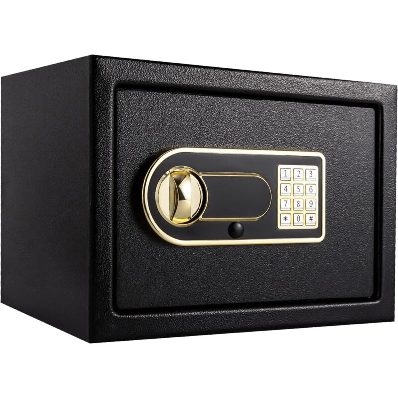 25 L Tresor Möbeltresor Safe Tresor Digitaler Tresorschrank Mit Schlüssel, Kennwort Safe Geldschran