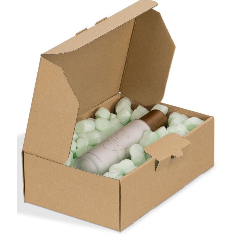 Kk Verpackungen - 25 x dhl Kleinpaket Kartons Faltschachteln 160 x 160 x 80 mm (Außenmaß) Braun