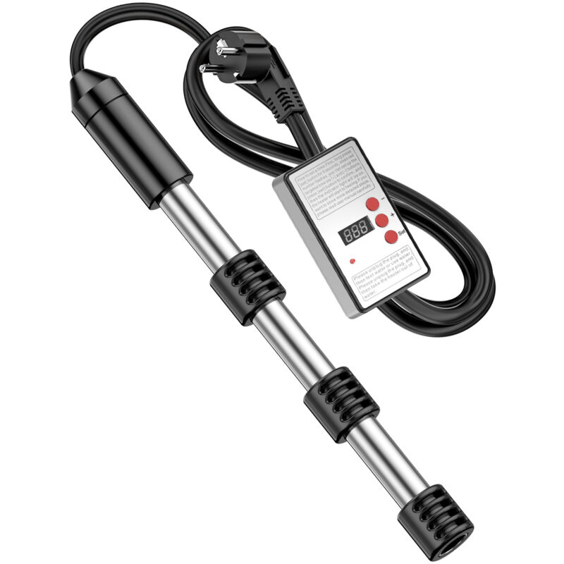 2500W Schwimmbad Heizung, Badewanne Eintauchen Heizung, Timer-Modell, Set Time Auto Power Off, Eintauchen elektrische Wasser-Heizung, gelb