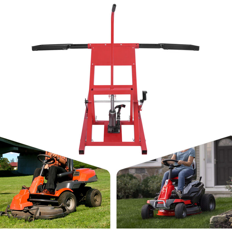 250kg Hydraulikzylinder-Hebebühne für Nulldrehungsradius, Wartung und Reparatur, Tragkraft mit Verriegelungsstange für zusätzliche Sicherheit