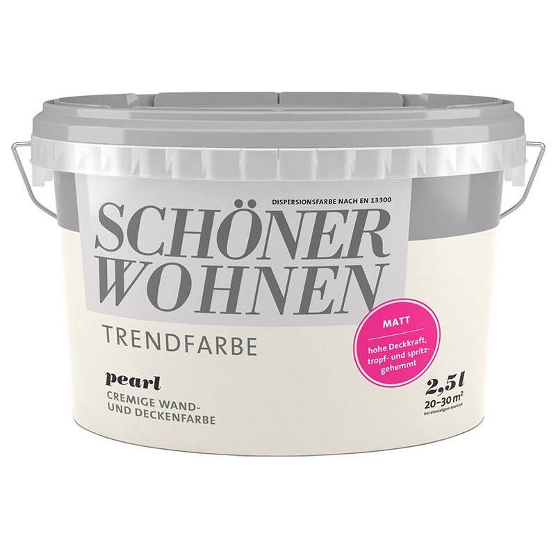 Sw Trend Wandfarbe matt 2,5L pearl 9530