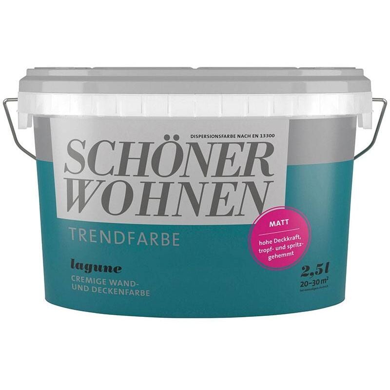 SW Trend Wandfarbe matt 2,5L lagune 5518