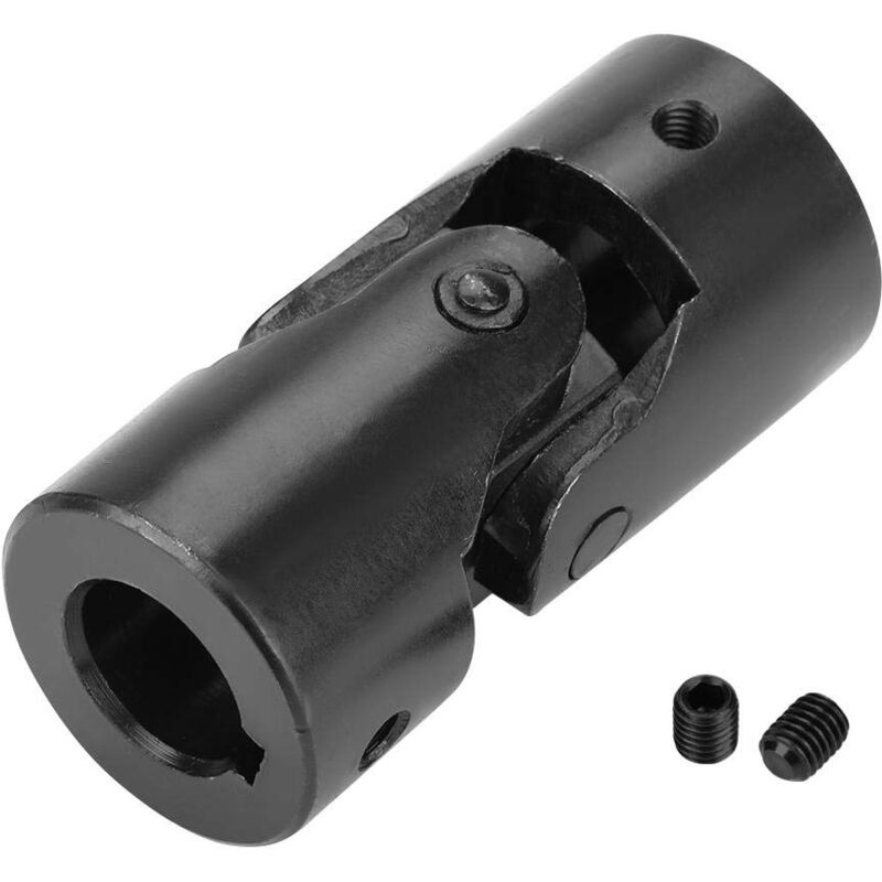 Zoternen - 25mm Kardangelenk, Wellenkupplung Motoranschluss diy Lenkung Universalgelenk mit Keilnut 25 × 49 × 108mm