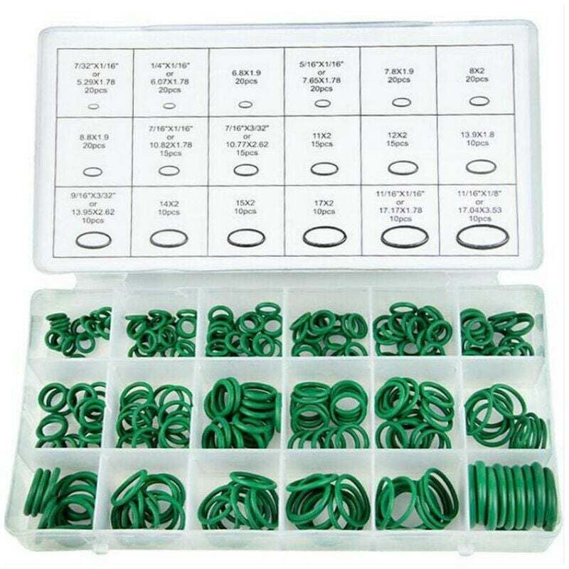 270 Stück Klimaanlage HNBR O-Ringe Auto Auto Reparatur Werkzeuge Gummi Auto Klimaanlage Kältemittel Ring Sets Auto Zubehör