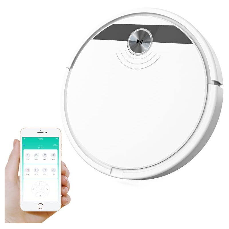 Mumu - 2800PA Nass- und Trockensauger Leistungsstarker Roboter-Staubsauger