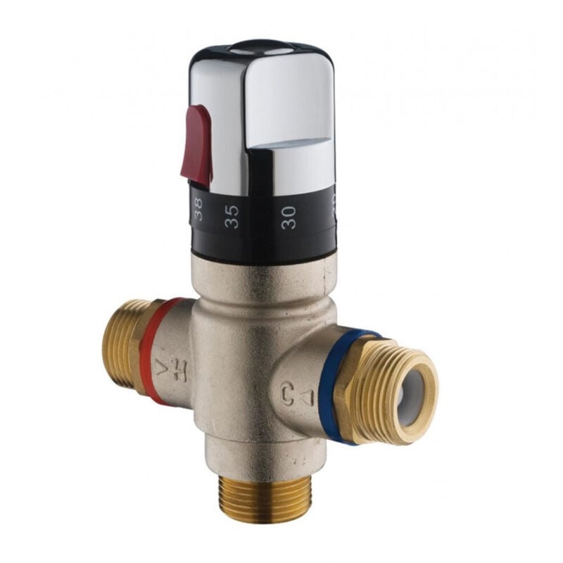 29003 Presto Régulateur thermostatique de sécurité Presto entrées droite/gauche