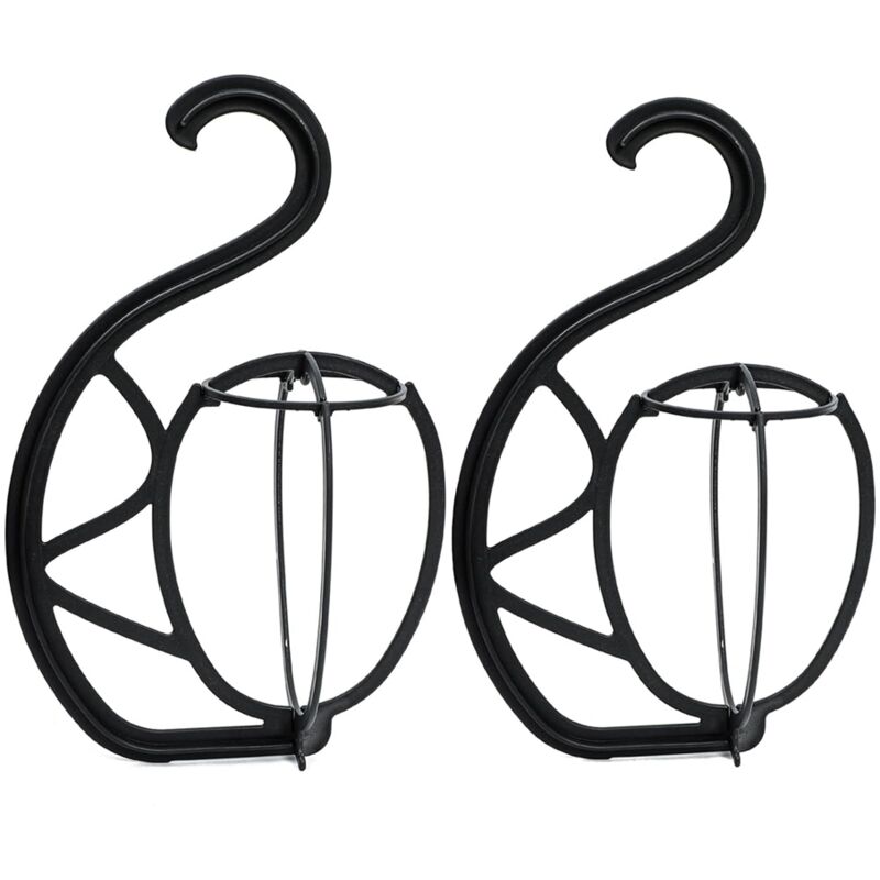 2er-Pack Perückenaufhänger, Tragbarer Hängender Perückenständer, Perückenaufhängerhalter für Mehrere Perücken und Hüte, Faltbarer Perückenhalter