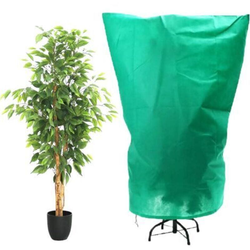 2er-Pack Pflanzenschutzhauben, 81 cm x 119 cm, Frostschutz, Frostschutzhaube für Pflanzen im Freien, Frostschutzfolie für Pflanzen