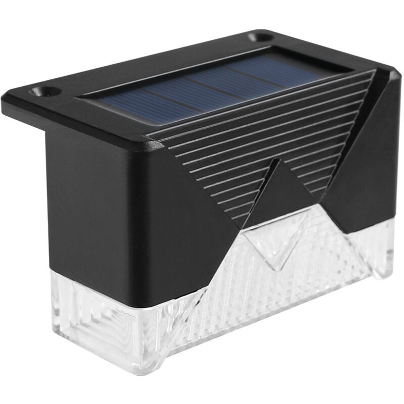 2er-Pack solarbetriebene, wandmontierbare Leuchten, wasserdichte LED-Leuchten, dekorative Solar-Scheibenleuchten für den Außenbereich,
