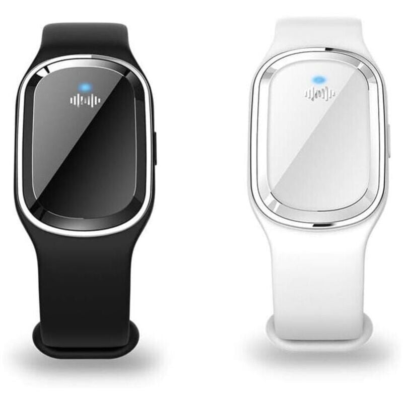 KZQ - 2er-Pack Ultraschall-Mückenschutz-Armbanduhren, Mückenschutz-Armband für Kinder und Erwachsene