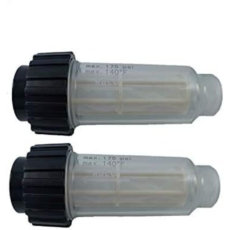 Wasserfilterpaket mit Filtereinsatz (5.731-050.0) für alle Kärcher Hochdruckreiniger mit 3/4' Wasseranschluss, kompatibel mit Hochdruckreiniger