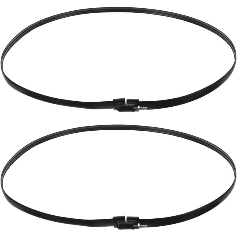 2er-Set Gitterringe für elektrische Ventilatoren Halterungen für elektrische Ventilatoren Standventilator-Reifen Der Reifen passt für Ventilatoren