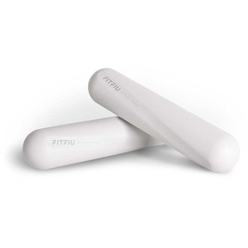 Set 2 Hanteln 2kg Stahl ovaldumbbell fitfiu