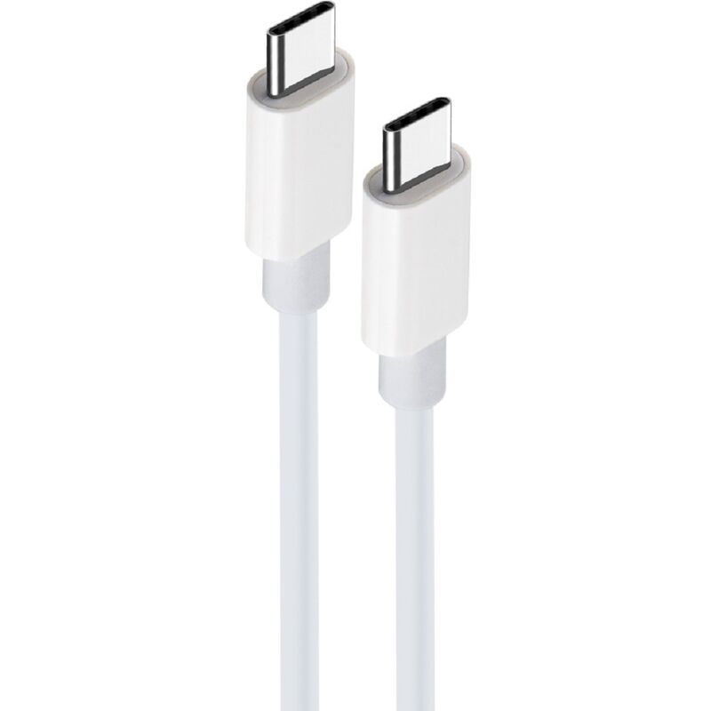 Cofi 1453 - 2m 100W Ladekabel usb-c - usb-c Schnellladekabel Datenkabel Handy-Ladekabel Weiß