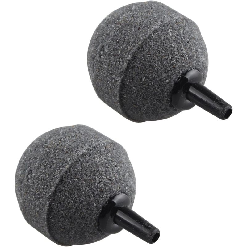 Ersandy - 2PCS 30mm Aquarium Ball Blase Luft Steine Diffusor für Aquarium Aquarium Hydrokultur Pumpe