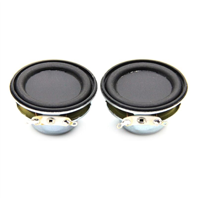 2Pcs Audio Lautsprecher 4Ω 5W 40Mm 1,5 Full Range Multimedia diy Sound Mini für Heimkino
