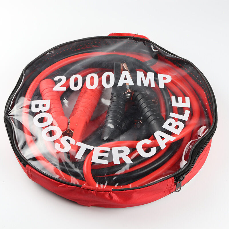 2x 2000A Starthilfekabel für entladene Autobatterie