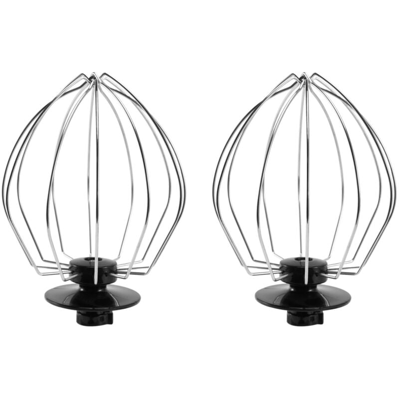 Tlily - 2X Edelstahl Ballon Draht Peitsche Mixer Aufsatz für epro Mehl Kuchen Ballon Schneebesen Ei Sahne KüChen Werkzeug