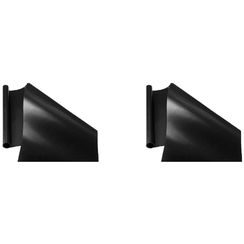 2X Gasherd-Ölpad, Hochtemperaturbeständig, Gasherd-Schutzmatte, Herd-Reinigungspad, Sie Müssen Ihre Eigenen Löcher öffnen