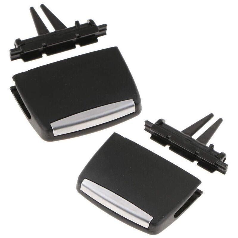 2x Hecklüftungsklappen für BMW X5/X6, verbesserter Lüftungsklappenclip (für BMW X5 E70 2006-2012, für BMW X6 E71)