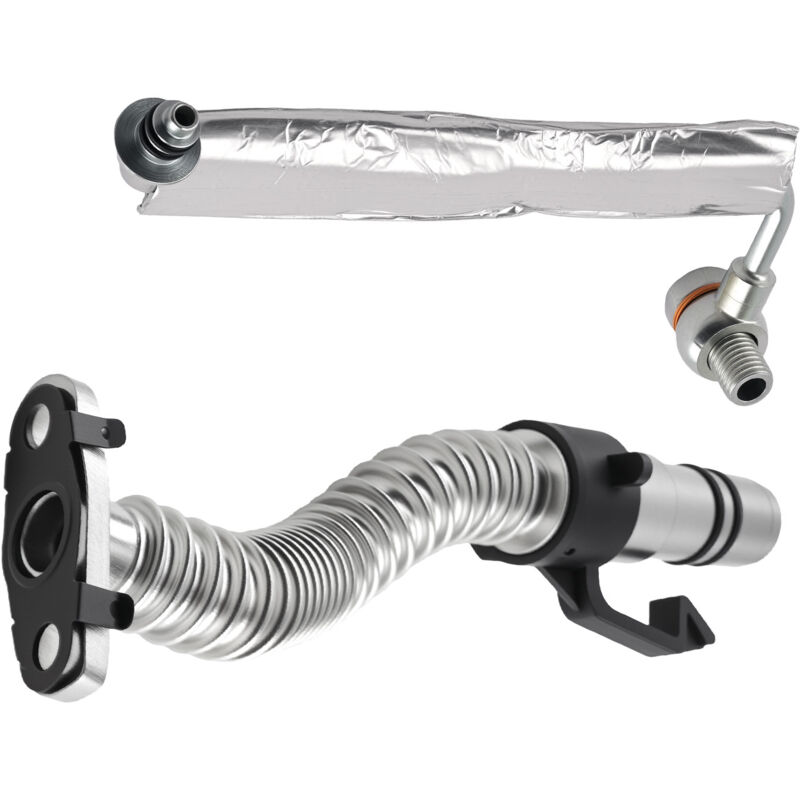 2x Ölleitung Turbolader Set für Opel Adam M13 Meriva B Mokka X J13 Zafira C 1.4