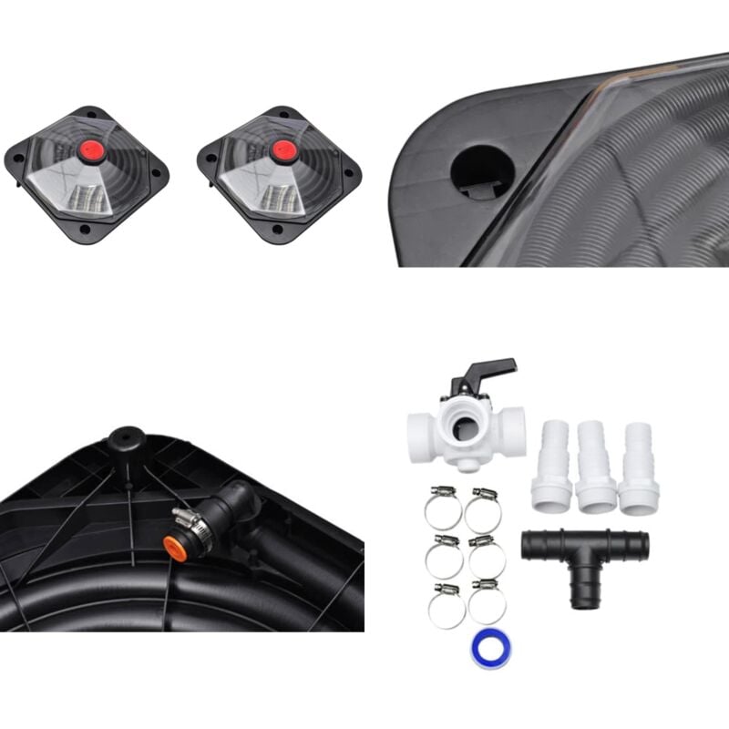 2x Pool Solarheizung 735 w - Pool Heizung - Pool Heizungen - Home & Living