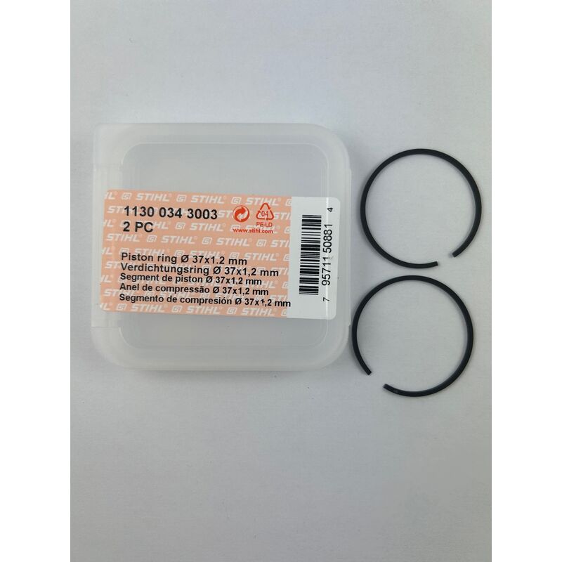 Kompressionssegment 37x1,2 mm ORIGINAL STIHL Motorsäge 11300343003