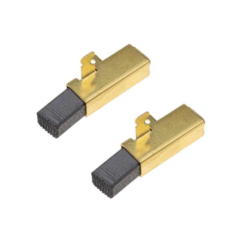 Trade-shop - 2x Motorkohlen / Kohlebürsten / Kohlestifte 6,3 x 8 x 17,5mm für viele Festool Staubsauger Elektrohobel, Ersatz für Festool 491704,
