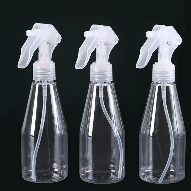 Linghhang - 3 Pcs Garten Spray Flasche 200ml Transparent Sprayer für Gartenarbeit Reinigung Friseur