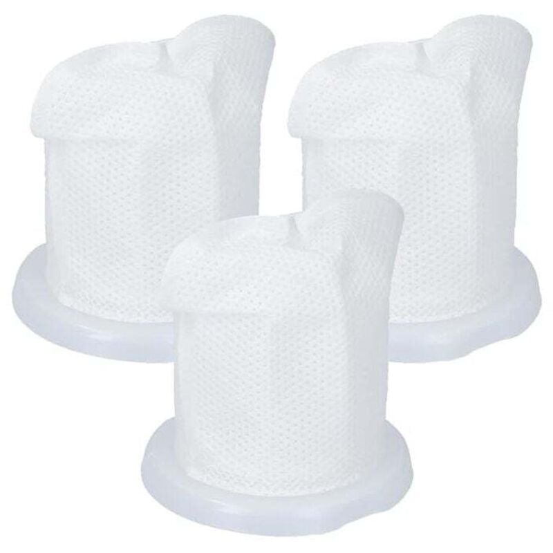 3 Staubfilter passend für Vorwerk Kobold VC100 Filterset Akkustaubsauger VC100 VC 100 Staubsaugerfilter Ersatzteile Handstaubsauger Filtereinheit