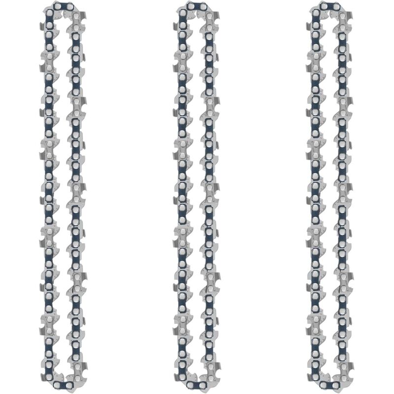 3 Stück 6 Zoll 1/4 36 Mini-Kettensäge Akku-Elektrowerkzeug Kettensäge Kette zum Schneiden von Holz, Ästen, Baumstämmen, Gartenarbeit