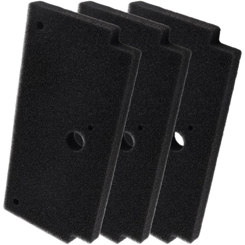 3 Stück 12022801 Trocknerfilter für Bosch Siemens Wärmepumpentrockner, 292 x 142 x 19 mm Schwammfiltermatte Kondensatorfilter für Trockner