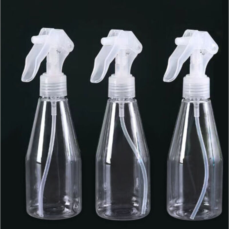 3 Stück 200ml transparente Garten-Sprühflasche für Gartenarbeit, Reinigung, Friseur