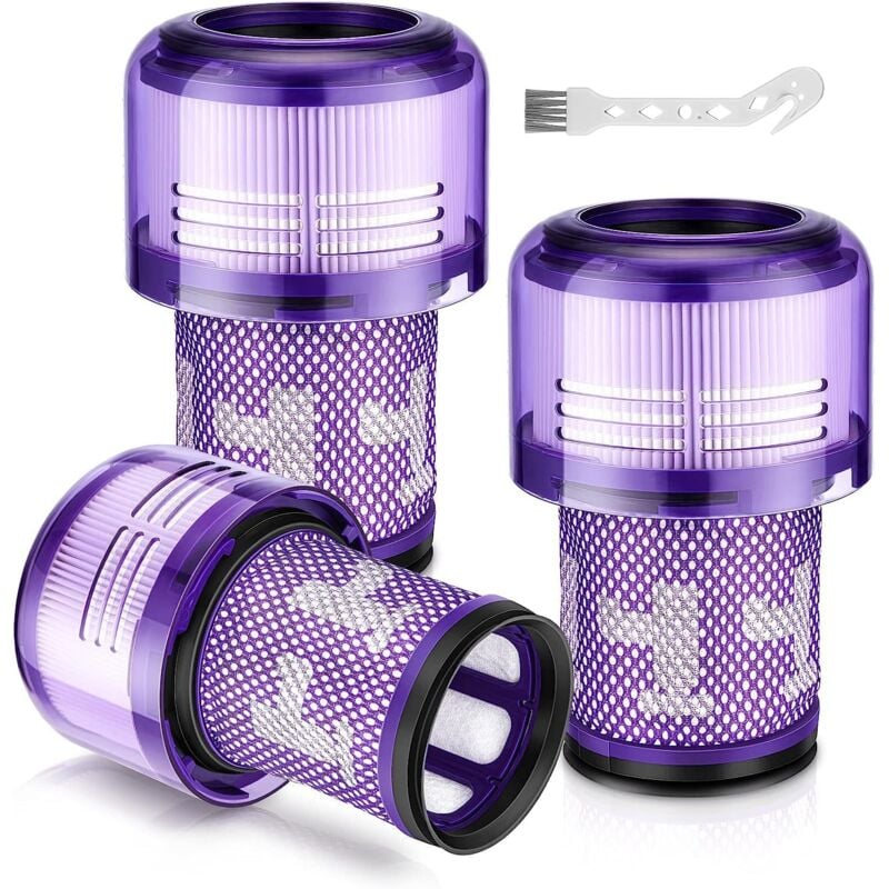3 Stück Filter für Dyson V11 Absolute Torque Drive Animal,V15 Detect,SV14,SV22 Staubsauger,Waschbar Ersatzfilter Zubehör für Dyson Akku Staubsauger